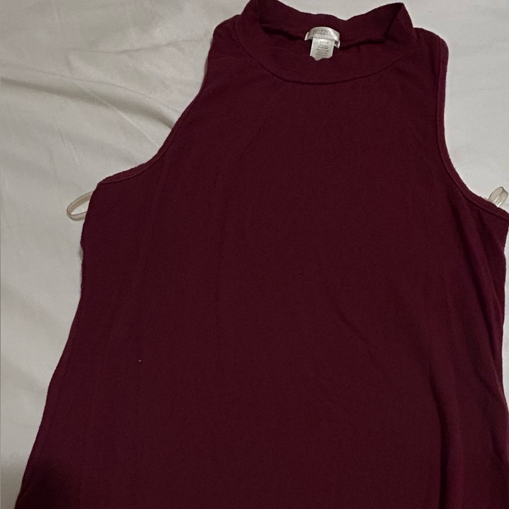 Bozzolo Maroon Top